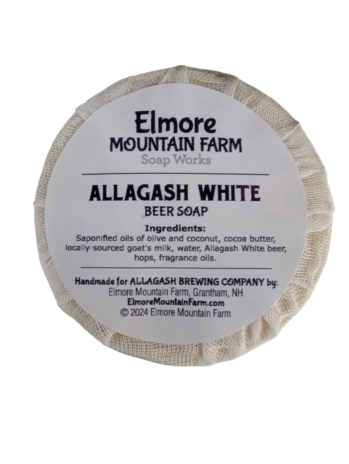 Allagash Elmore Mountain Farm saponetta artigianale