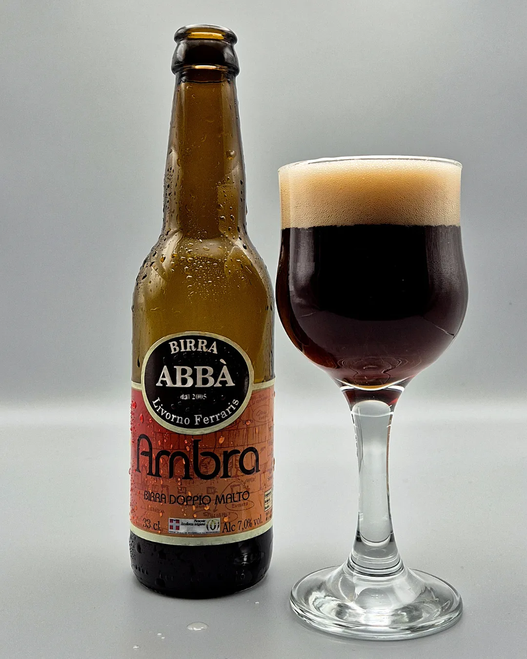 Birra Abba Ambra birra 33cl caramello e miele