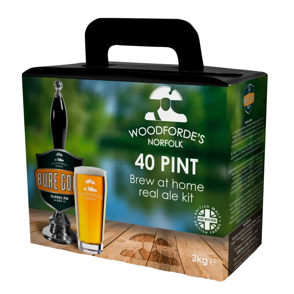 Woodforde's Bure Gold kit birra fatta in casa 4,3%
