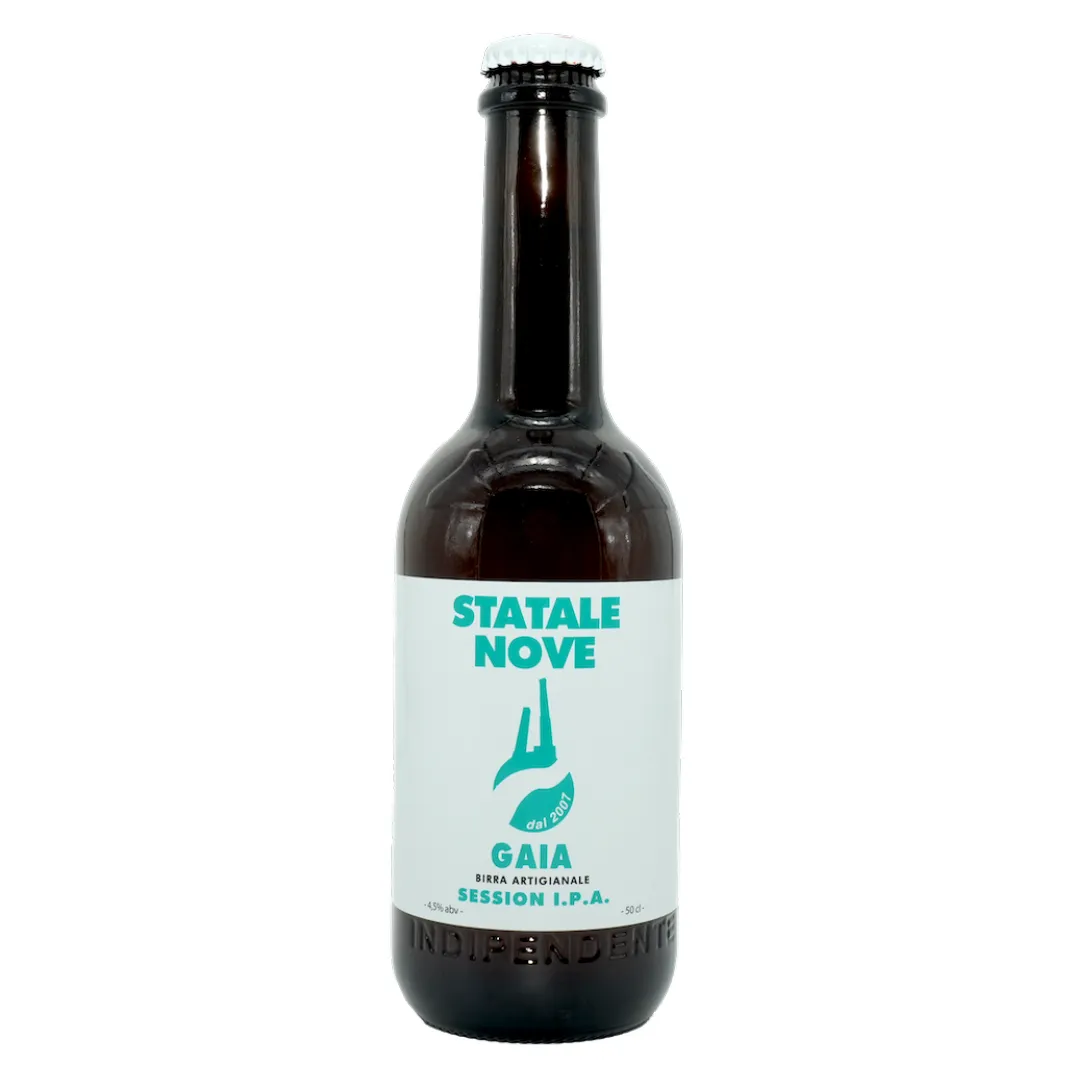 StataleNove Gaia birra chiara session ipa 50 cl 4,5%