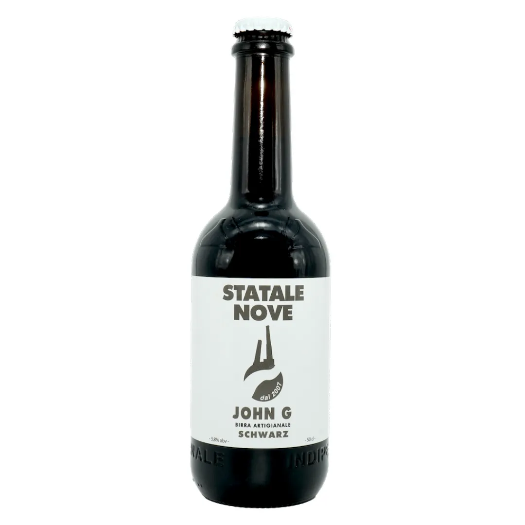 StataleNove John G. birra scura 50 cl caffè