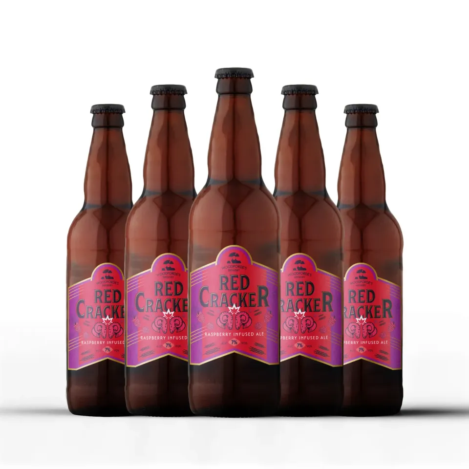 Woodforde's Redcracker Ale lampone 12 lattine 33 cl 7%