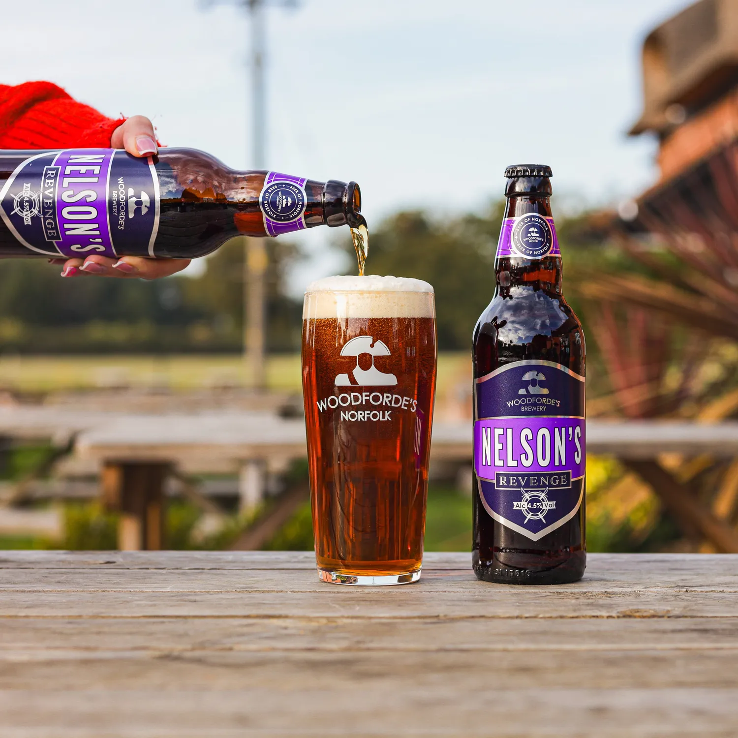 Woodforde's Nelson's Revenge birra 8x500ml bitter 4,5%