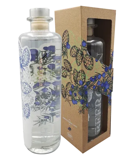 Birrificio dei Laghi BeerGeen gin al ginepro bottiglia