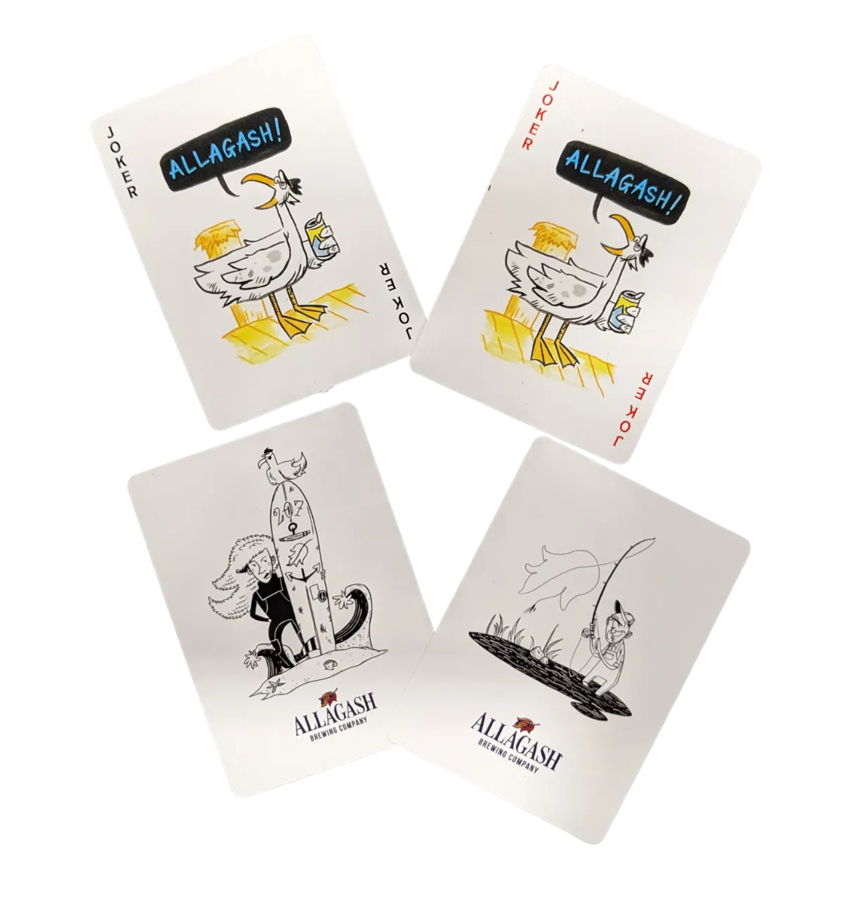 Allagash Playing Cards carte da gioco da tavolo