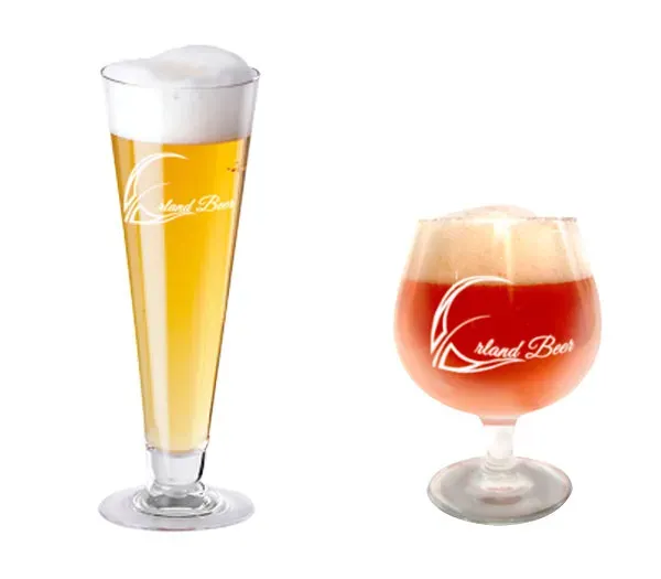 Erland Beer La Bock e La Pils birra cofanetto 4x75 cl legno