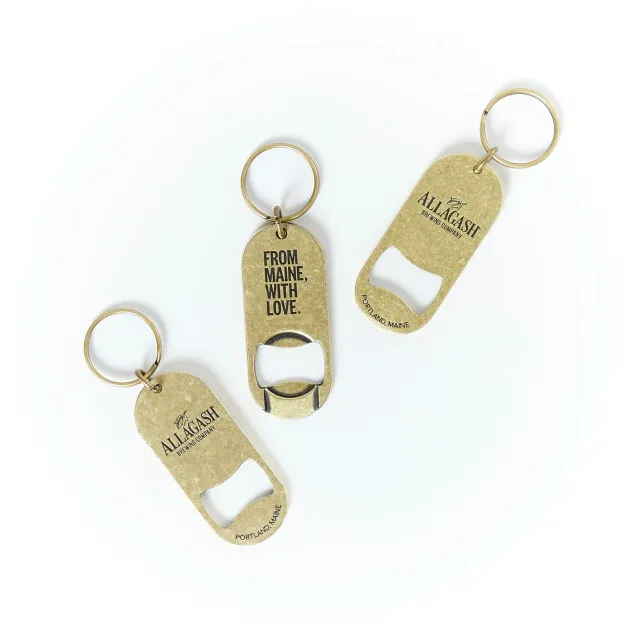 Allagash Brass apribottiglie ottone da bar