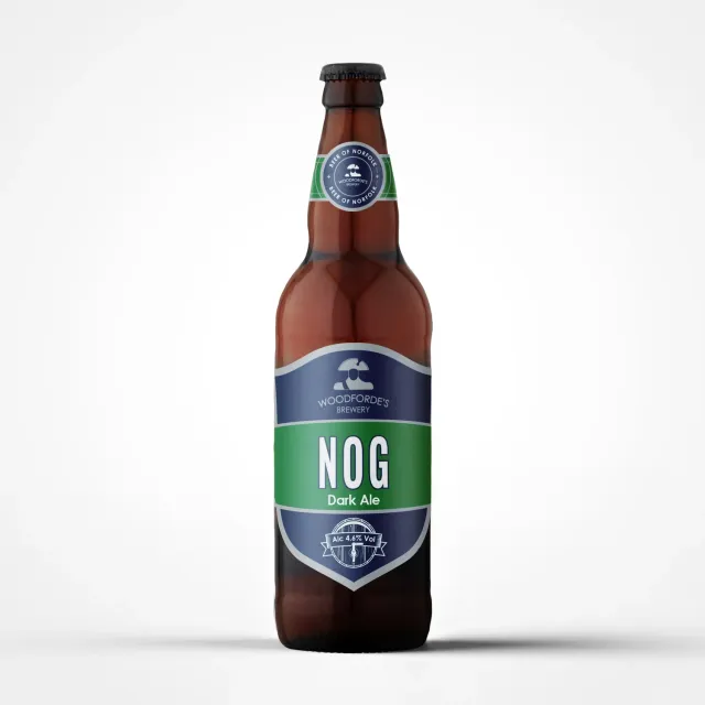 Woodforde's Nog birra bottiglia 500ml dark ale