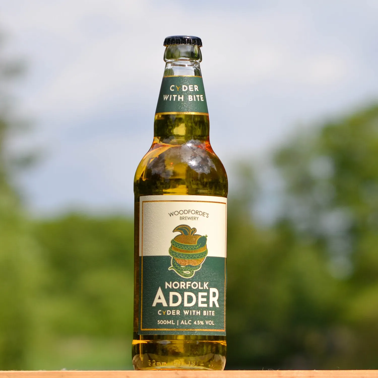 Woodforde's Norfolk Adder cyder 4,5% sidro medio secco