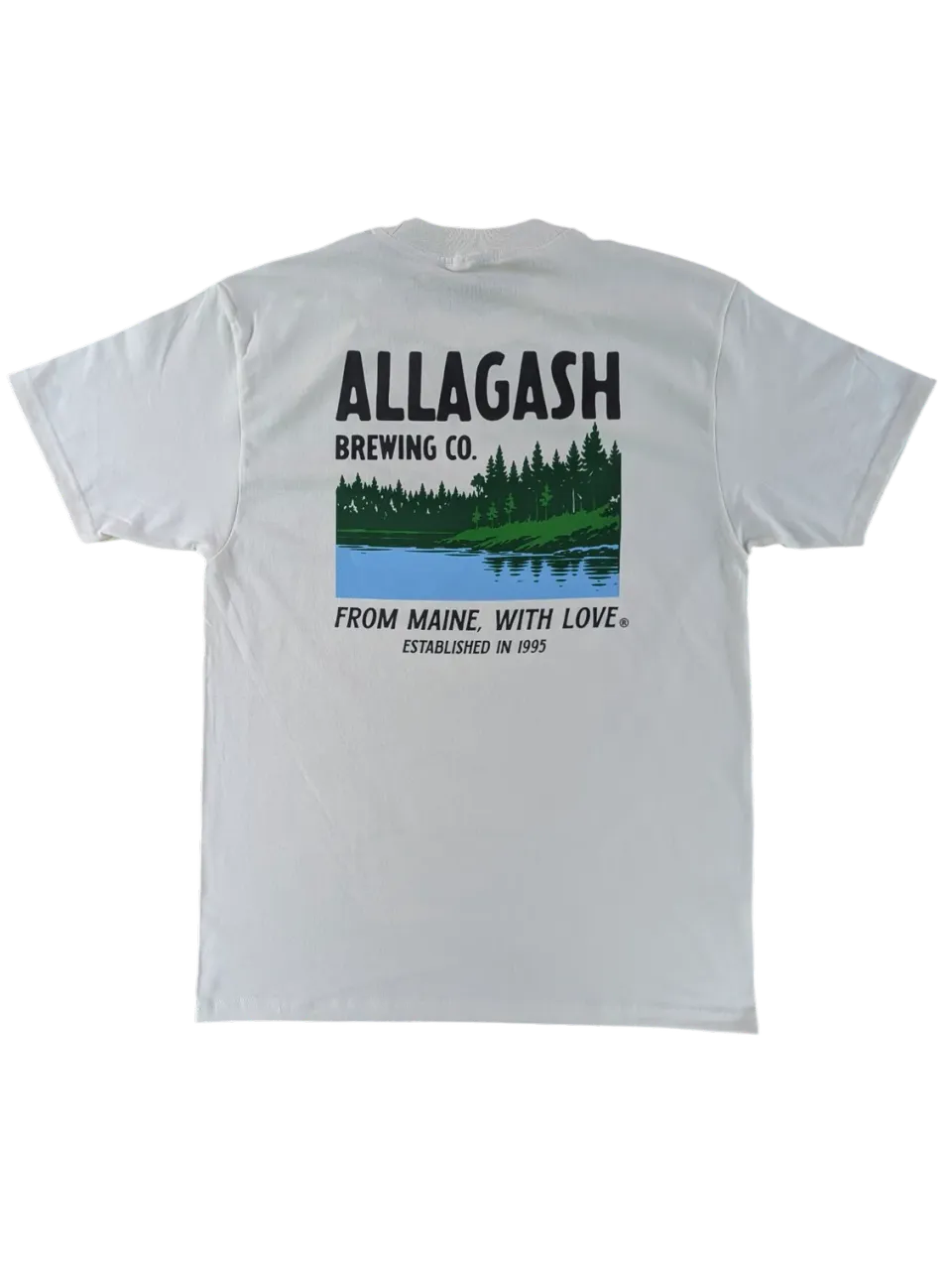 Allagash Lake Tee maglietta cotone