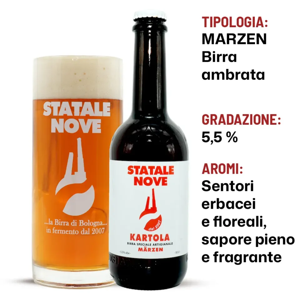 StataleNove Miss Kartola birra ambrata märzen 5,5%
