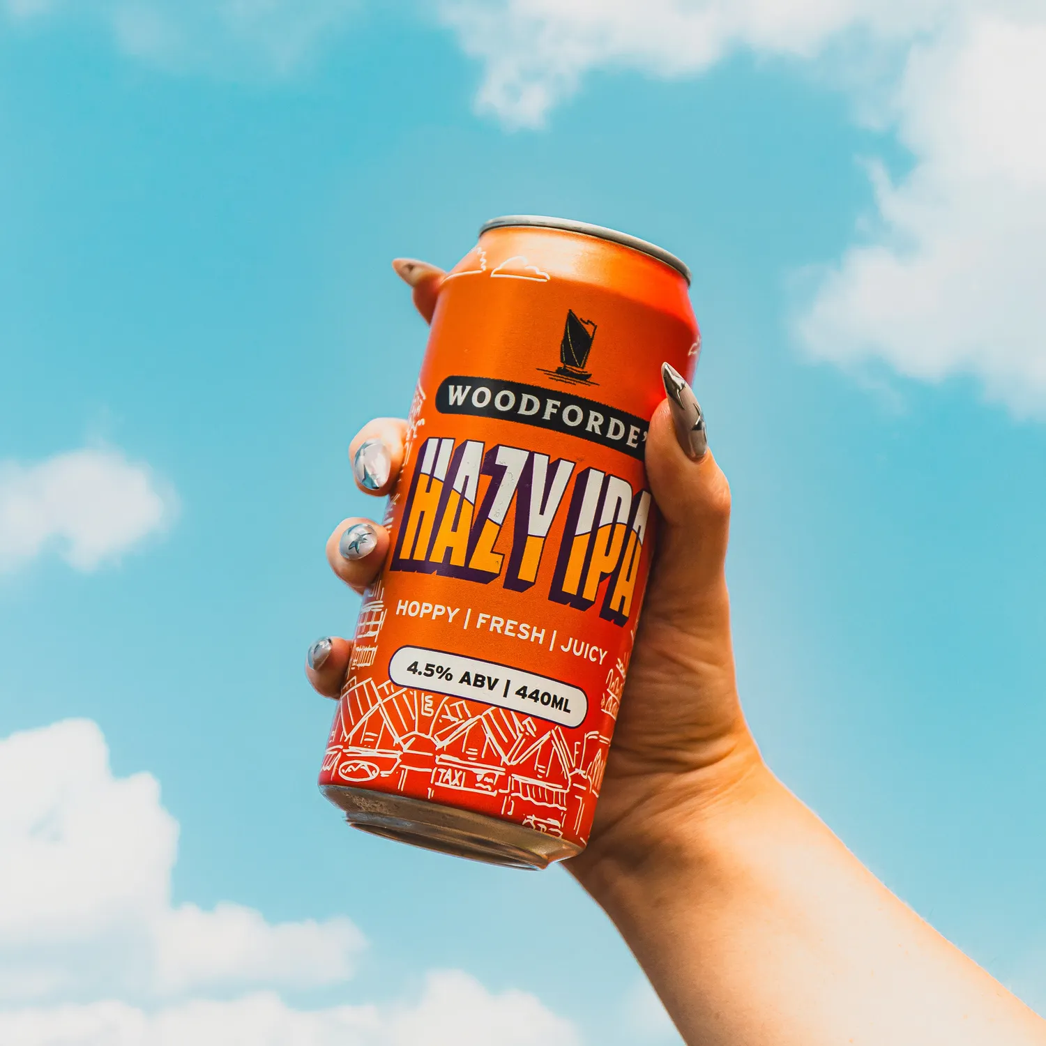 Woodforde's Hazy IPA birra torbida 12x440ml