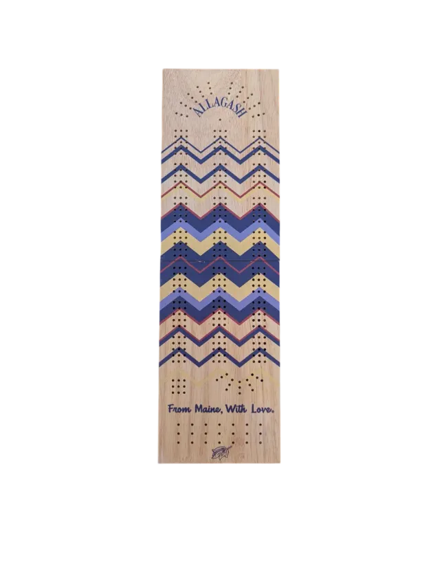 Allagash Cribbage Board gioco da tavolo in legno
