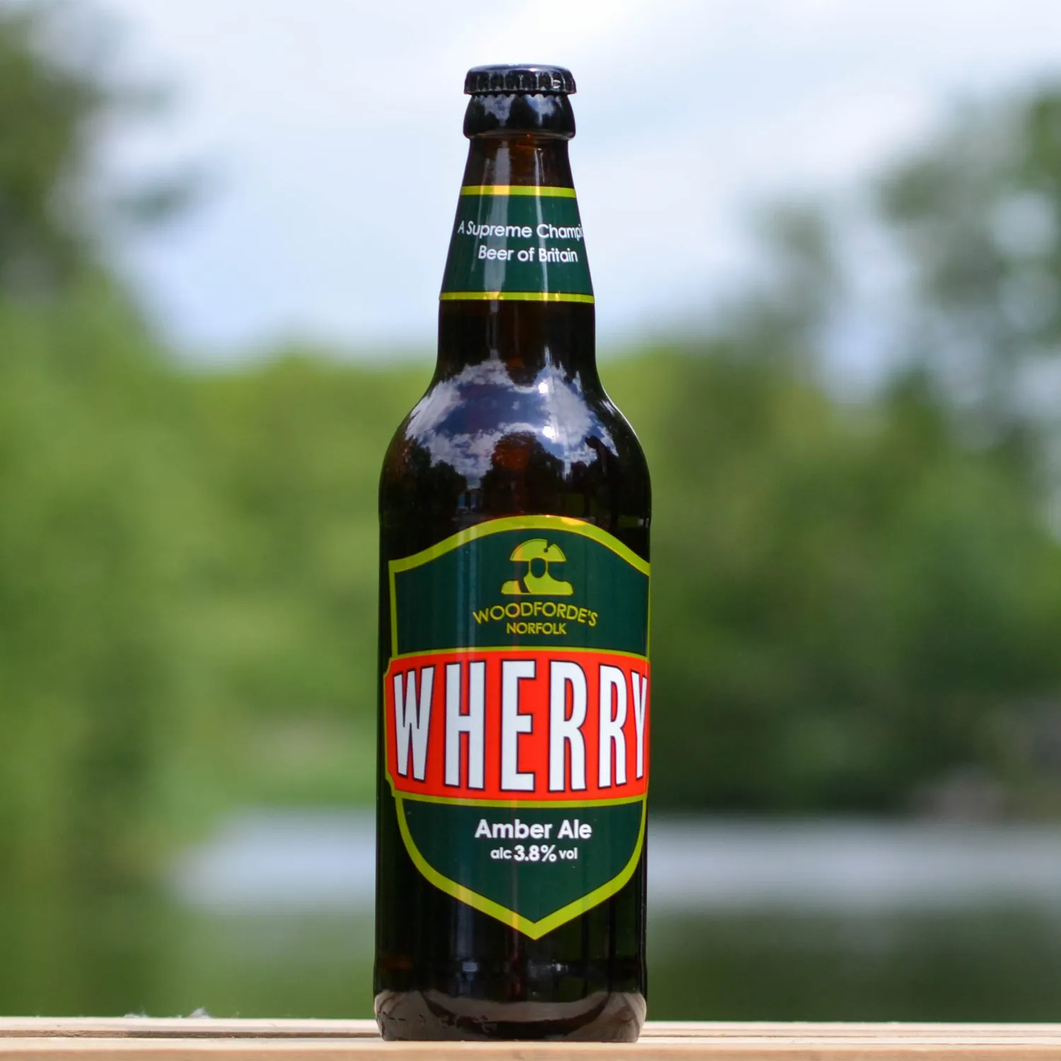 Woodforde's Wherry amber ale 3,8% bottiglia ambrata