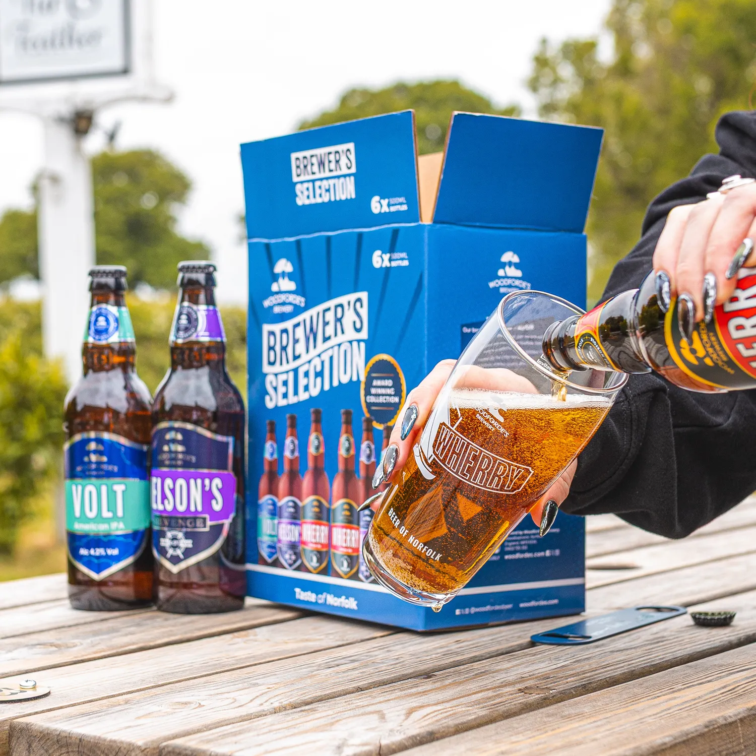Woodforde's Brewer's Selection pack 6x500ml misto