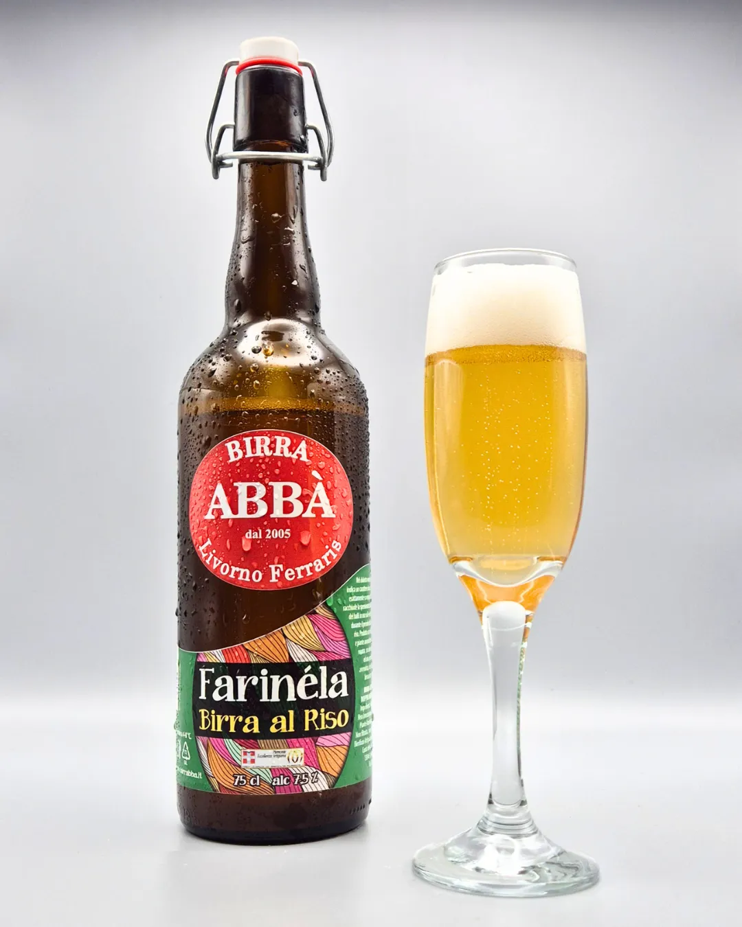 Abba Farinéla birra 75cl frizzante