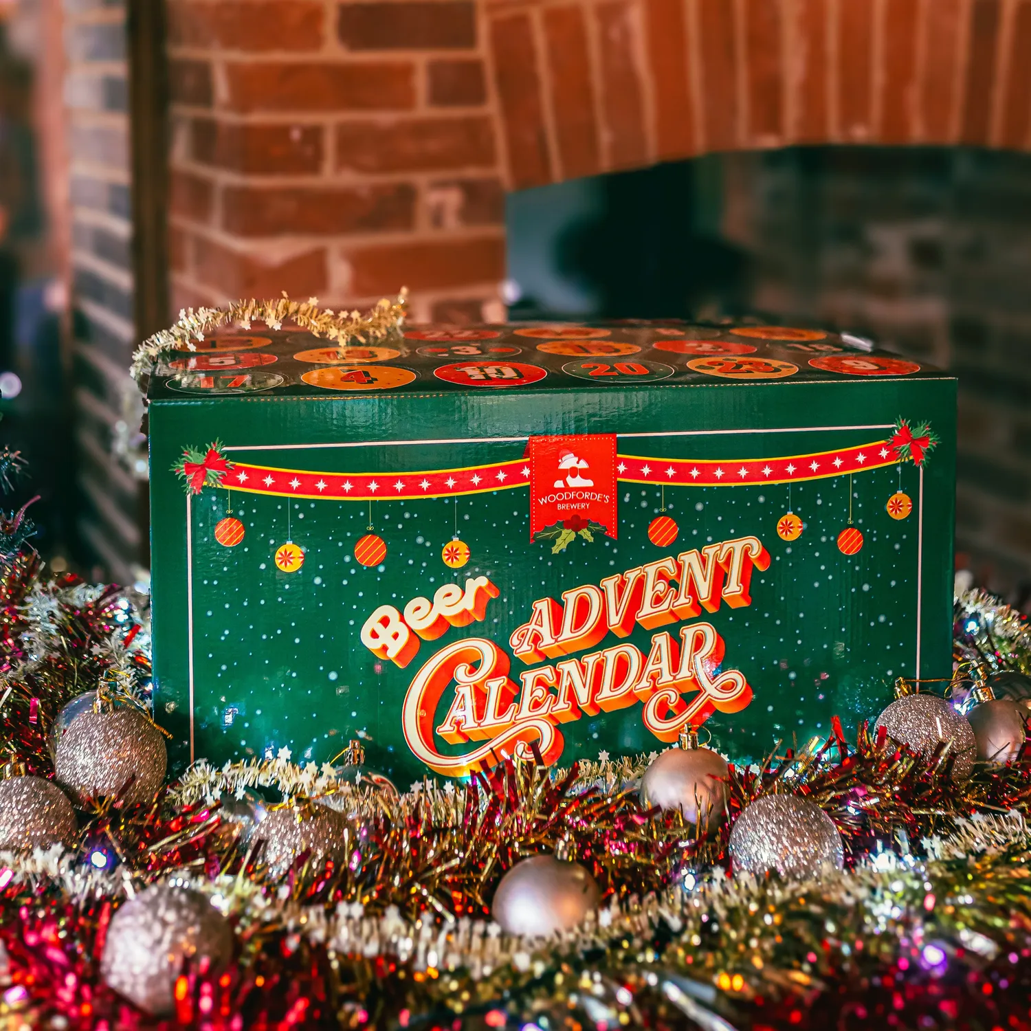 Woodforde's Advent calendario birra 24 birre miste natalizio