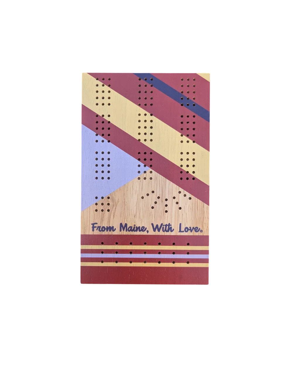 Allagash Cribbage Board gioco da tavolo in legno