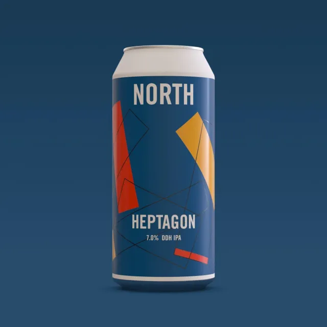 North Brewing Heptagon DDH IPA birra 12x440ml 7% tropicale