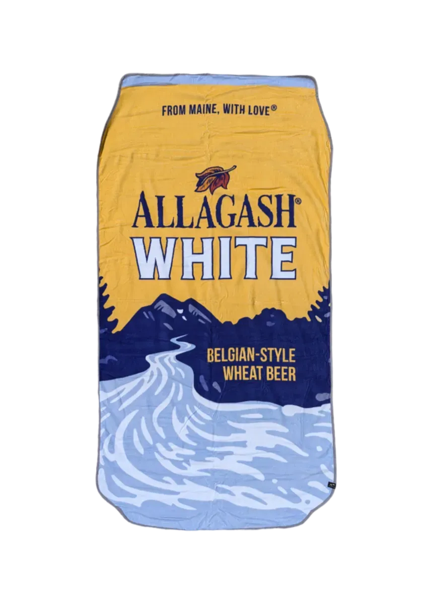 Allagash Slowtide White Can telo mare spiaggia