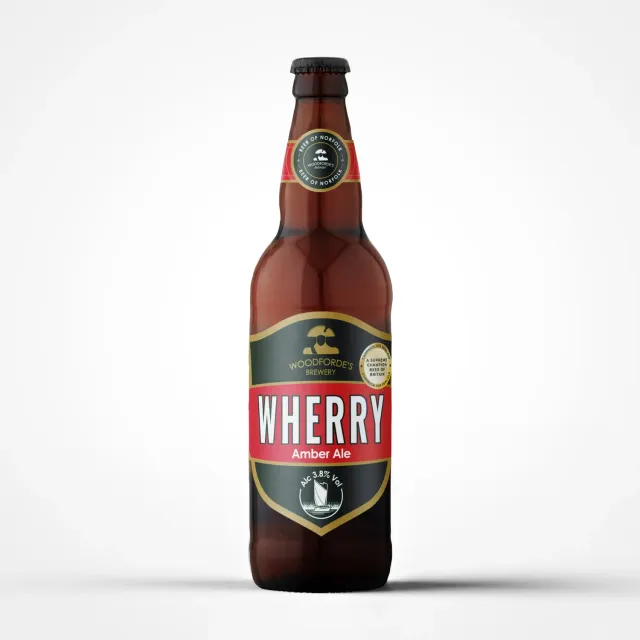 Woodforde's Wherry amber ale 3,8% bottiglia ambrata
