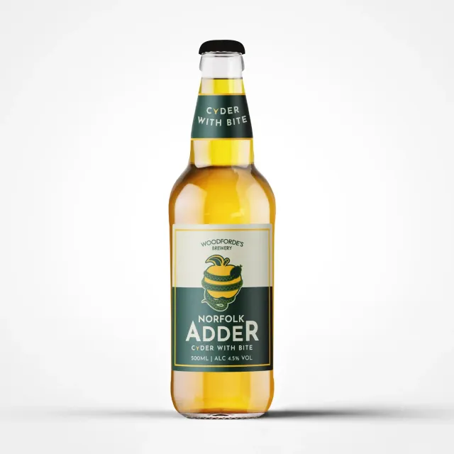 Woodforde's Norfolk Adder cyder 4,5% sidro medio secco
