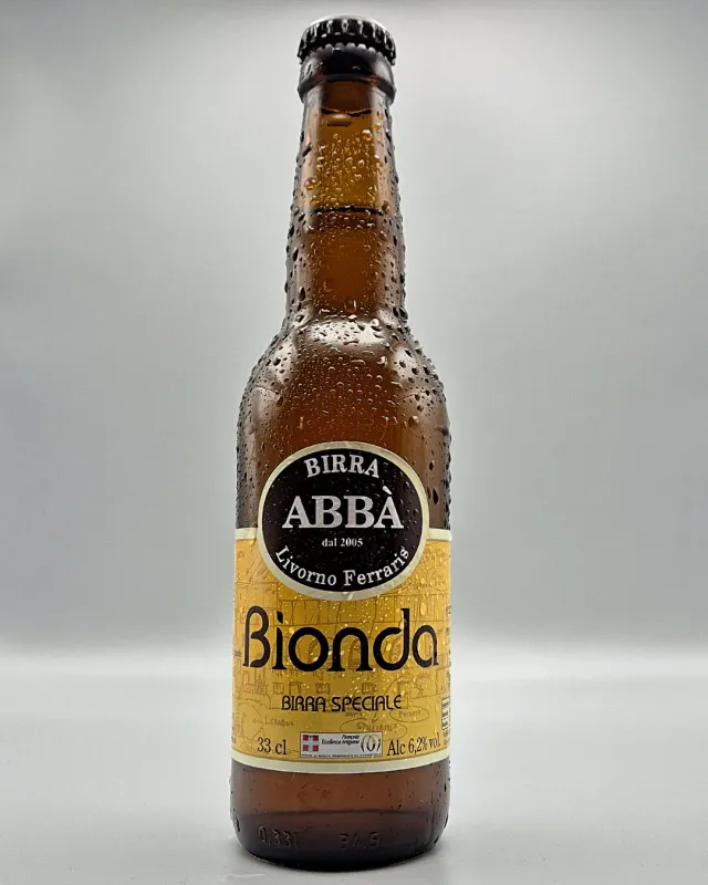 Birra Abba Bionda Speciale birra 33cl agrumata