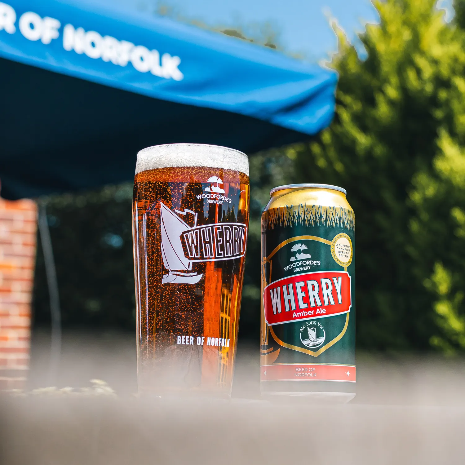 Woodforde's Wherry birra amber ale 12x440ml maltata