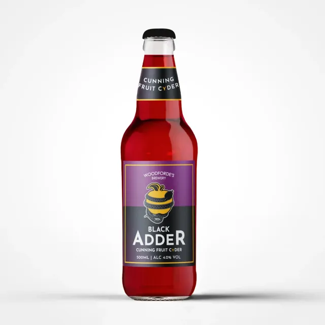 Woodforde's Black Adder sidro 4% frutti scuri