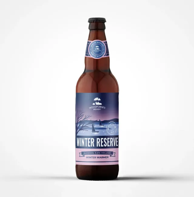 Woodforde's Winter Reserve birra bottiglia 5% liquorice