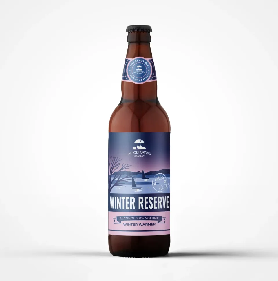 Woodforde's Winter Reserve birra bottiglia 5% liquorice