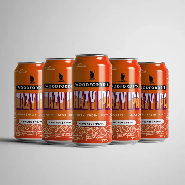 Woodforde's Hazy IPA birra torbida 12x440ml