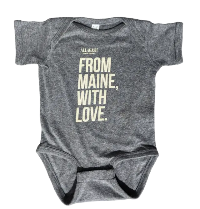 Allagash Baby Onesies body neonato in cotone