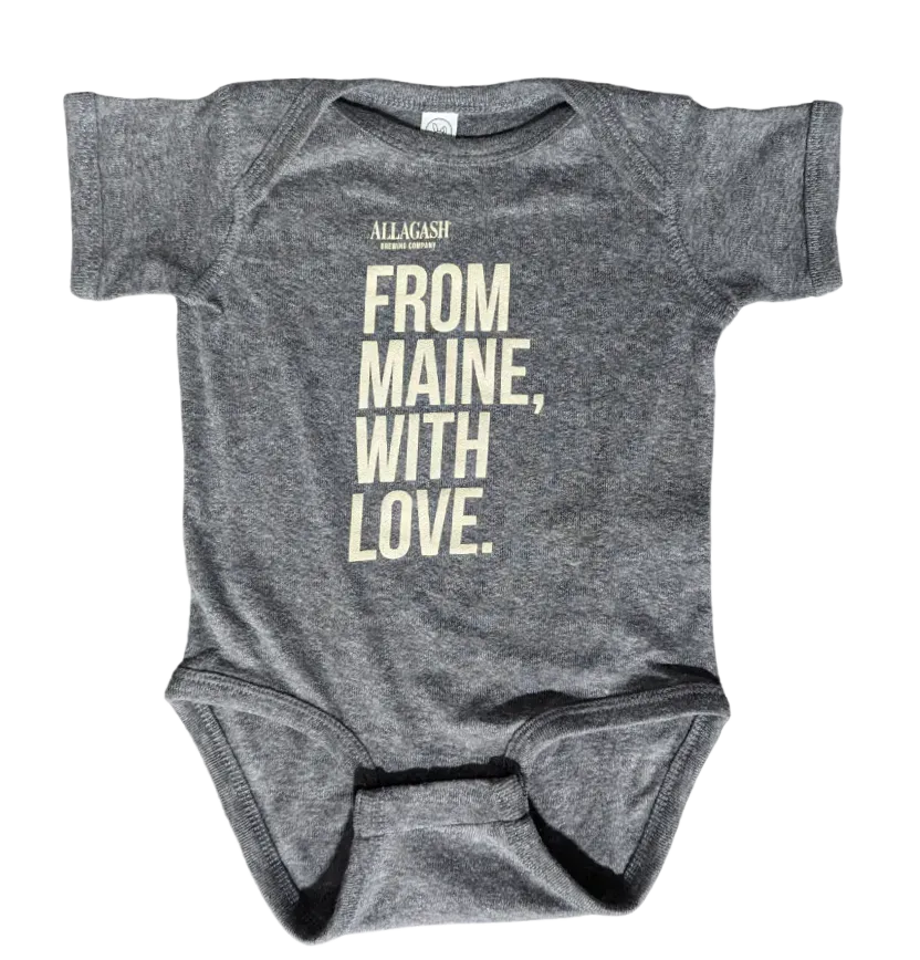 Allagash Baby Onesies body neonato in cotone