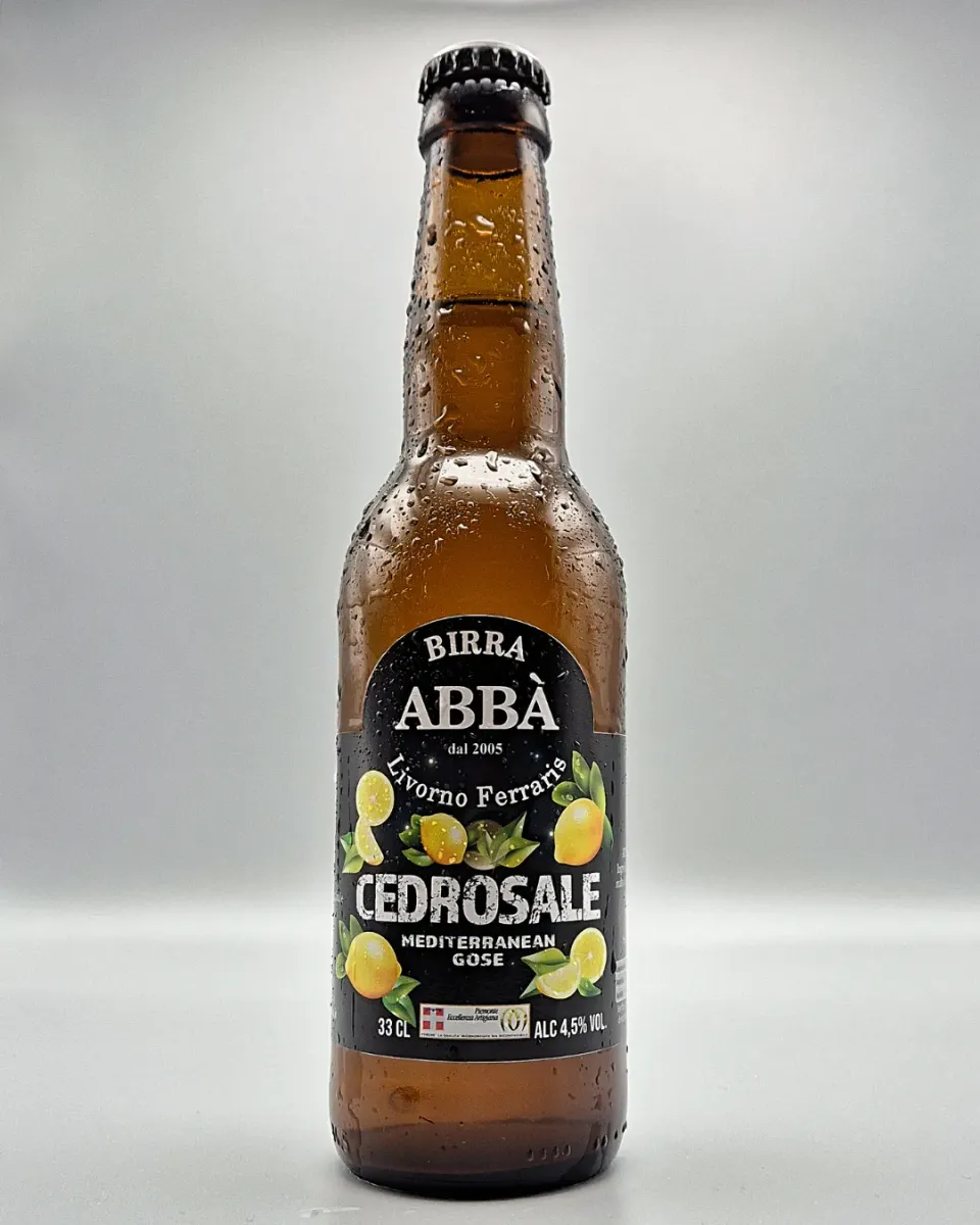 Birra Abba Cedrosale birra 33cl cedro e salvia