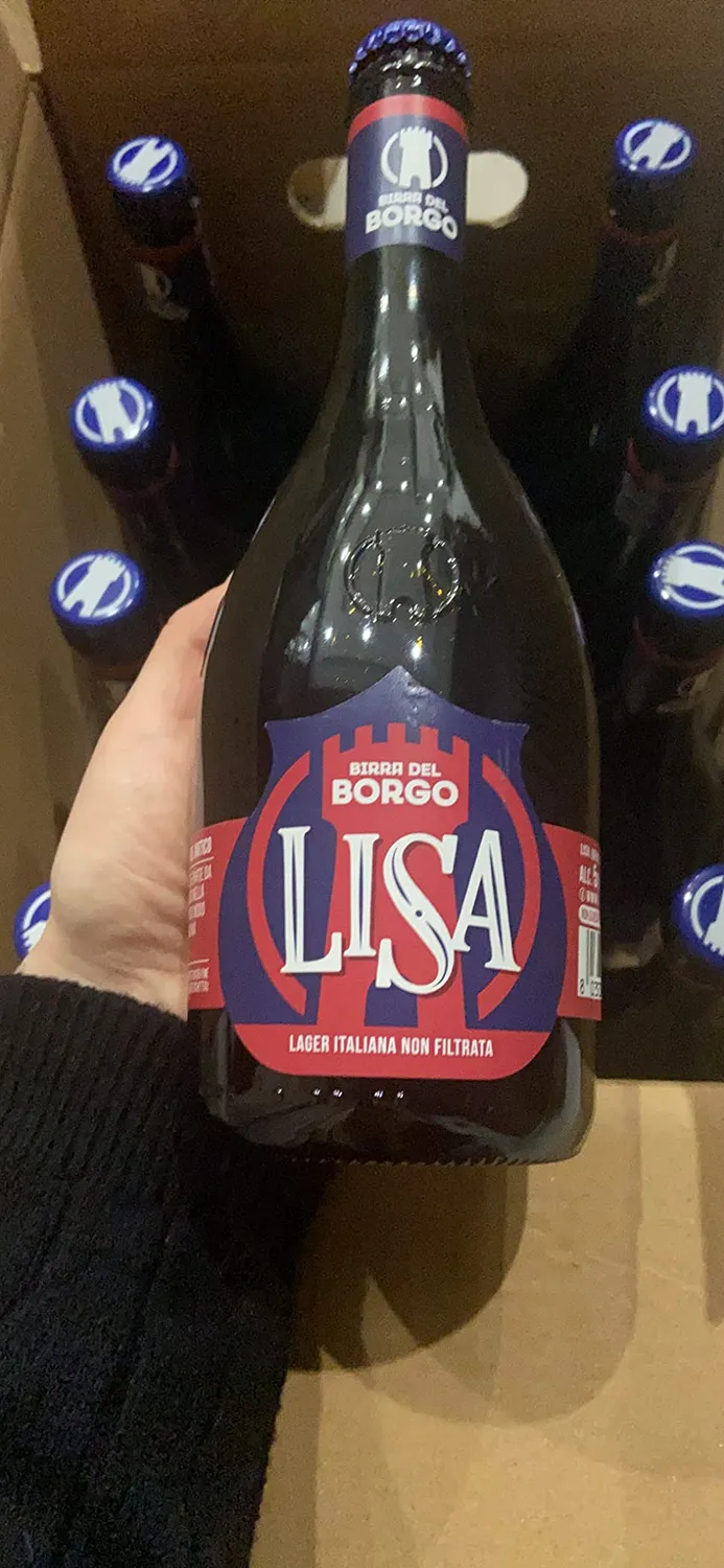 Birra del Borgo Lisa Birra Lager 12x50cl non filtrata