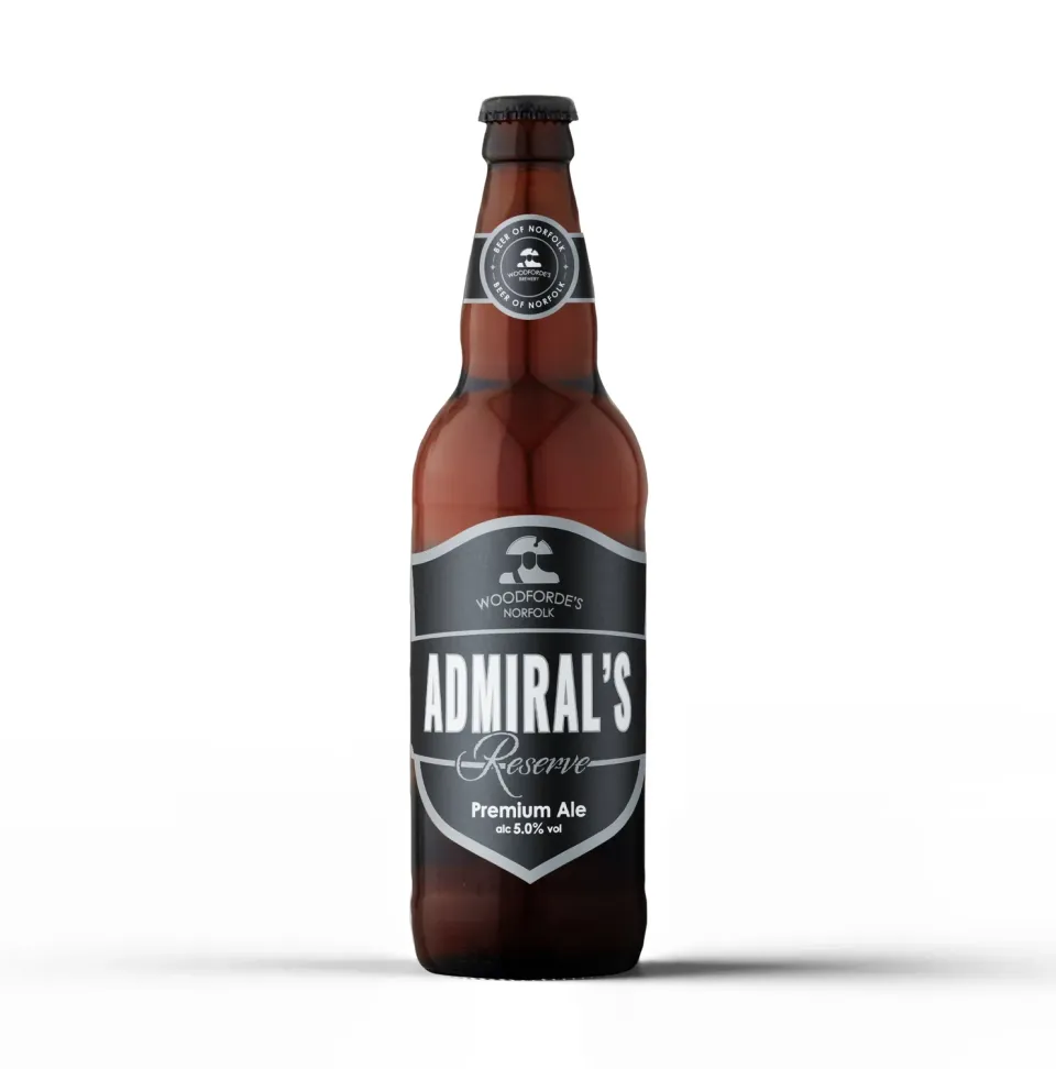 Woodforde's Admiral's Reserve birra bottiglia 5% fruttata