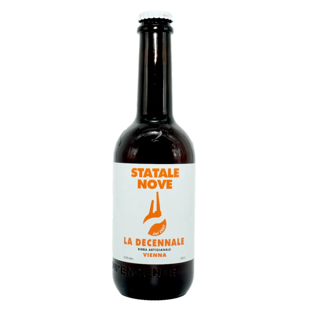 StataleNove La Decennale birra ambrata 50 cl Vienna