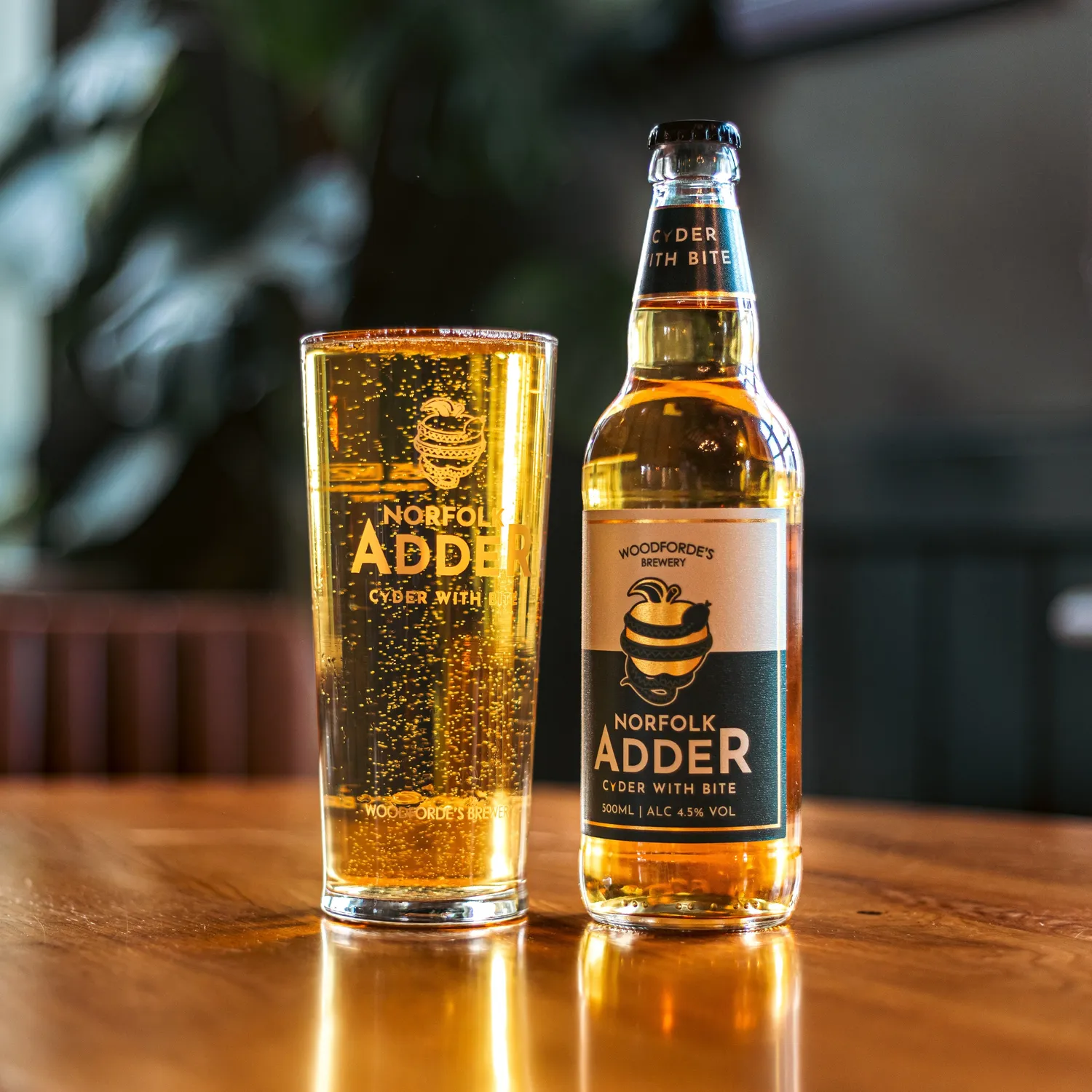 Woodforde's Norfolk Adder sidro 8x500ml 4.5% secco