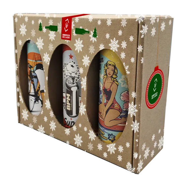 Birrificio dei Laghi Tri-Pack Special Christmas Edition box 3 lattine regalo
