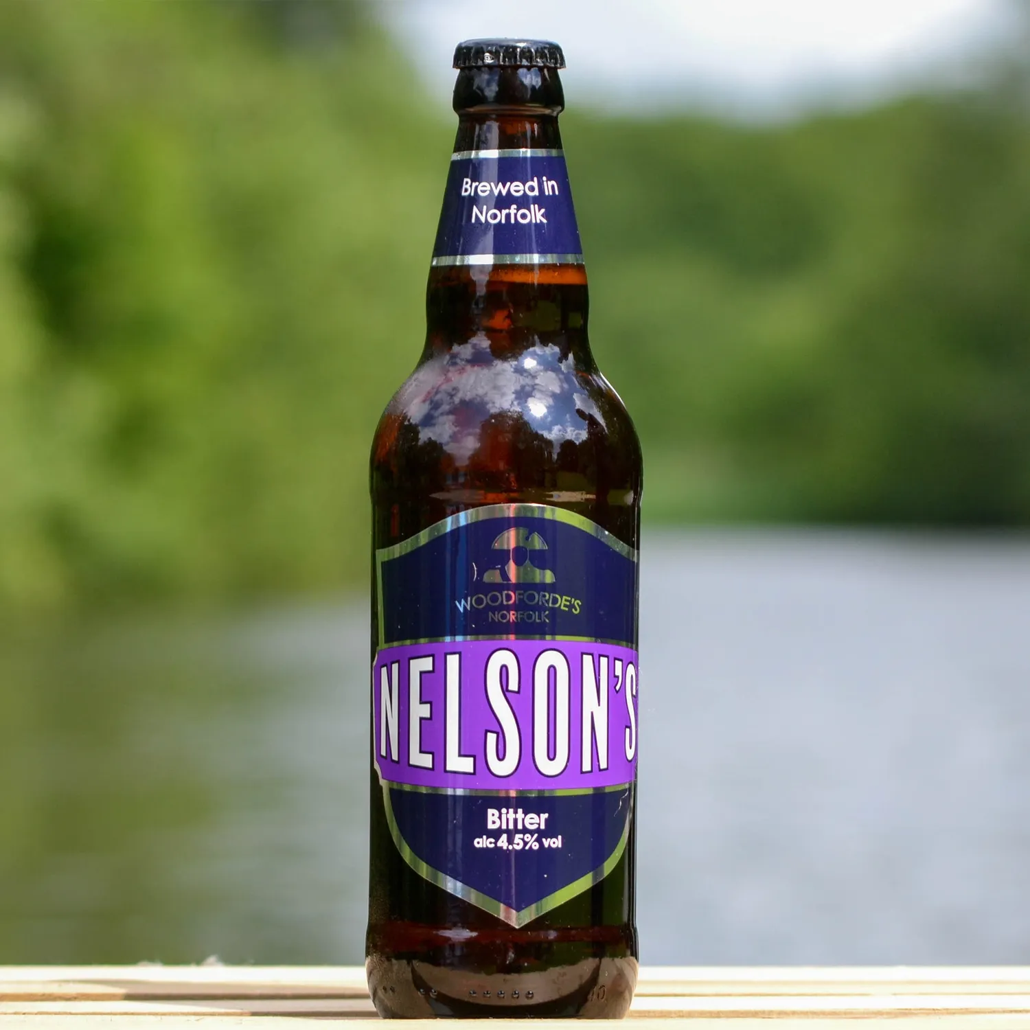 Woodforde's Nelson's Revenge bitter 4,5% bottiglia agrumata