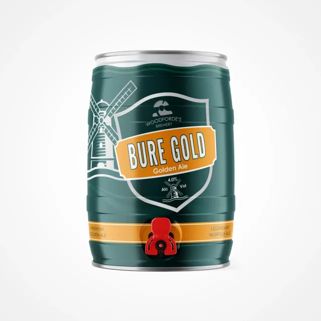Woodforde's Bure Gold birra golden ale fusto 5L