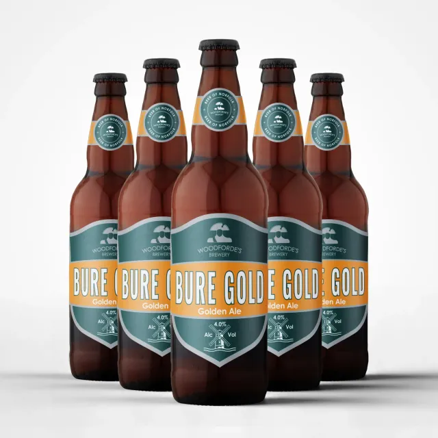 Woodforde's Bure Gold birra 8x500ml golden ale