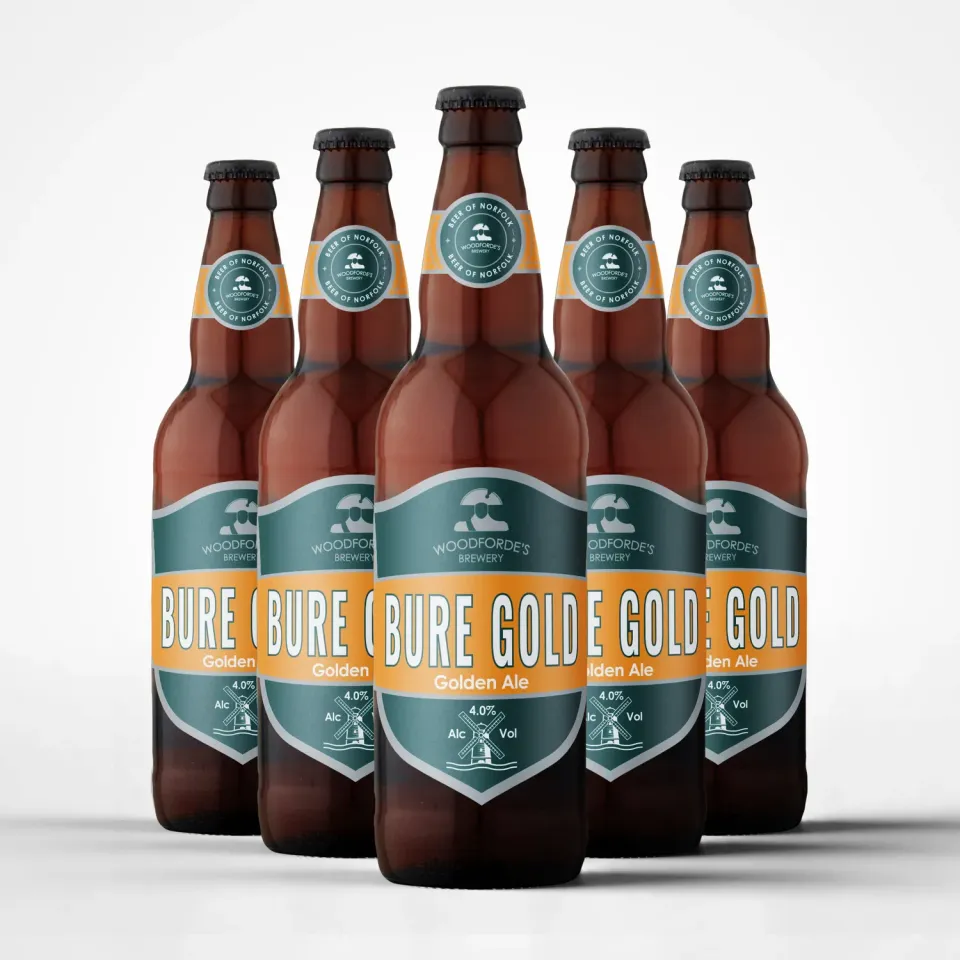 Woodforde's Bure Gold birra 8x500ml golden ale