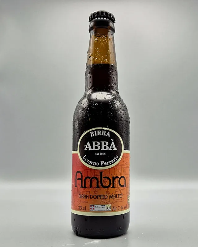 Birra Abba Ambra birra 33cl caramello e miele