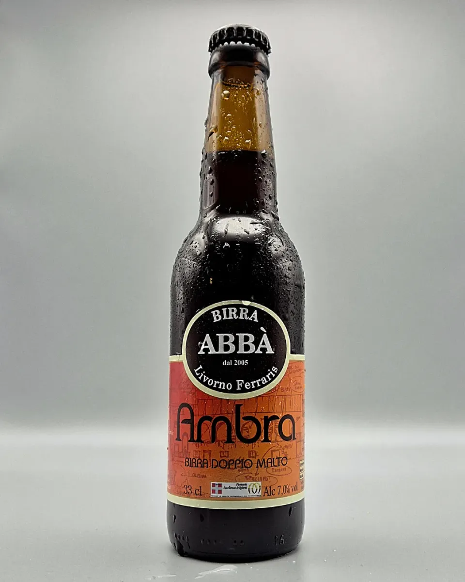 Birra Abba Ambra birra 33cl caramello e miele