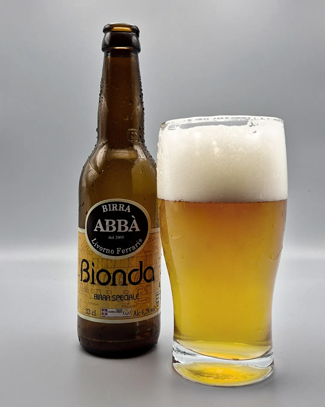 Birra Abba Bionda Speciale birra 33cl agrumata
