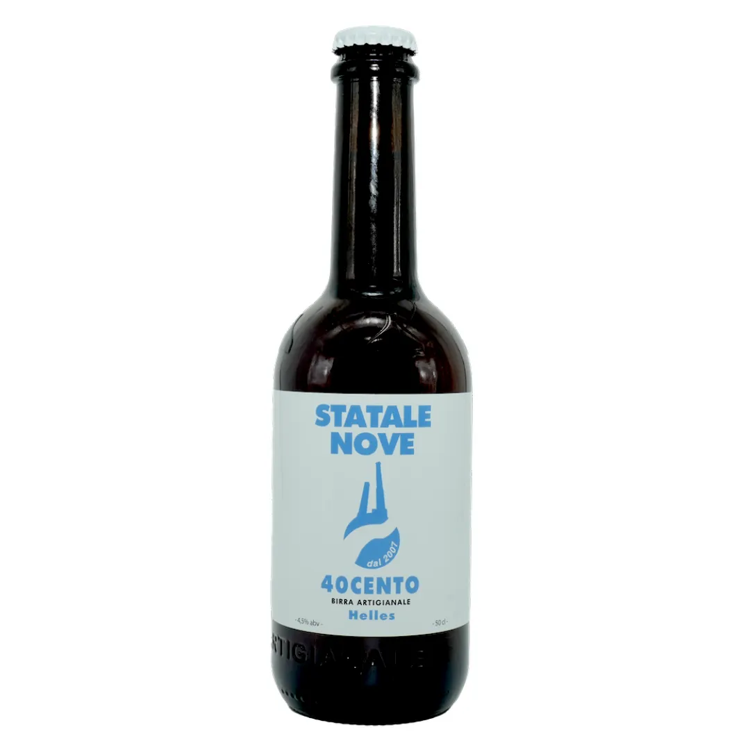 StataleNove 40Cento Birra Chiara 50 cl Helles
