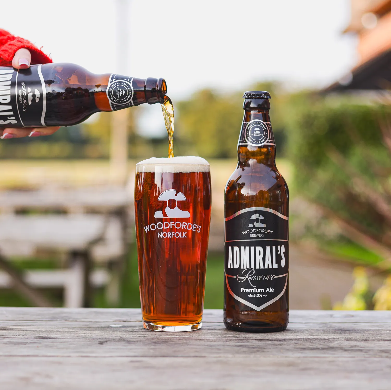 Woodforde's Admiral's Reserve birra 8x500ml premium ale