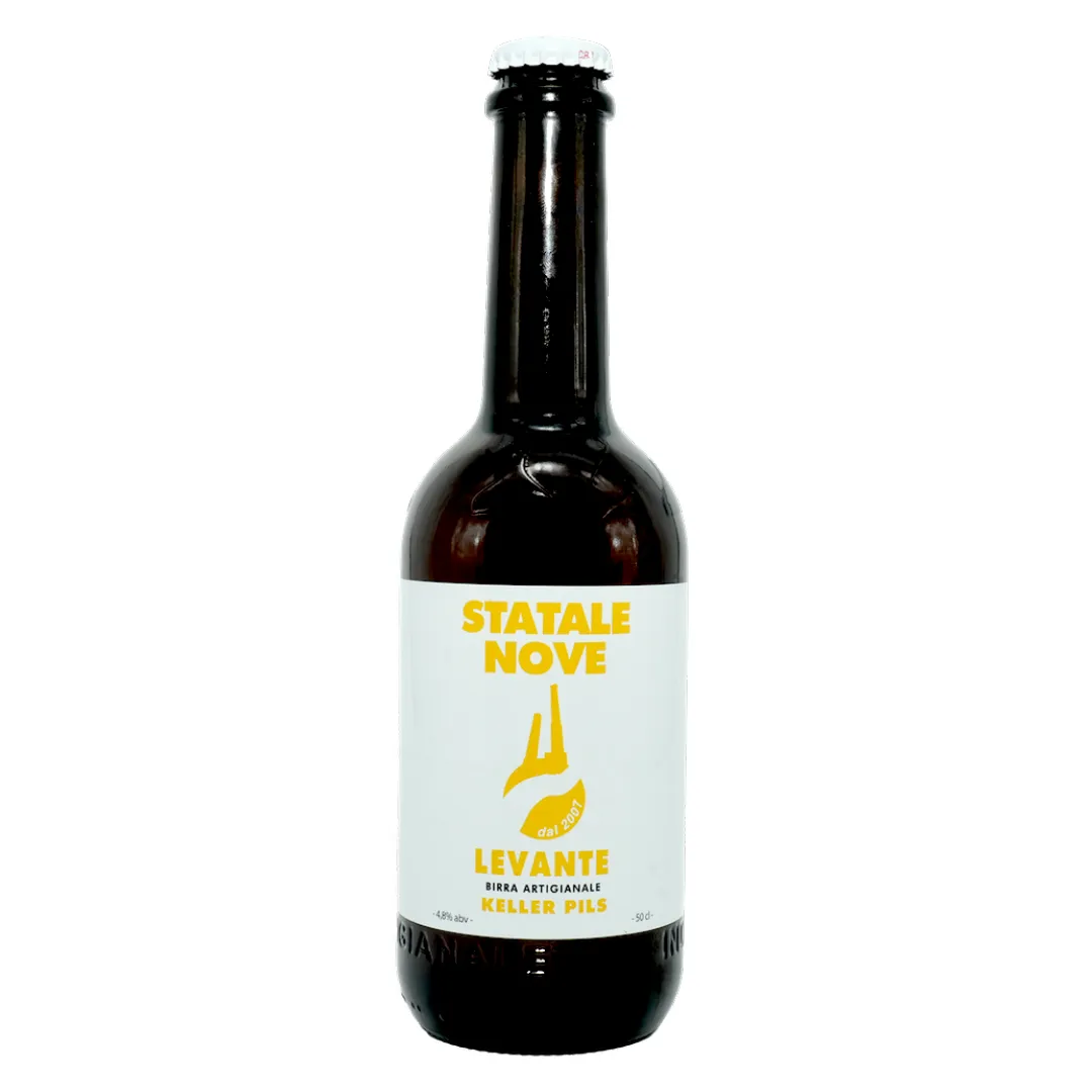 StataleNove Levante Birra Chiara 50 cl Keller Pils